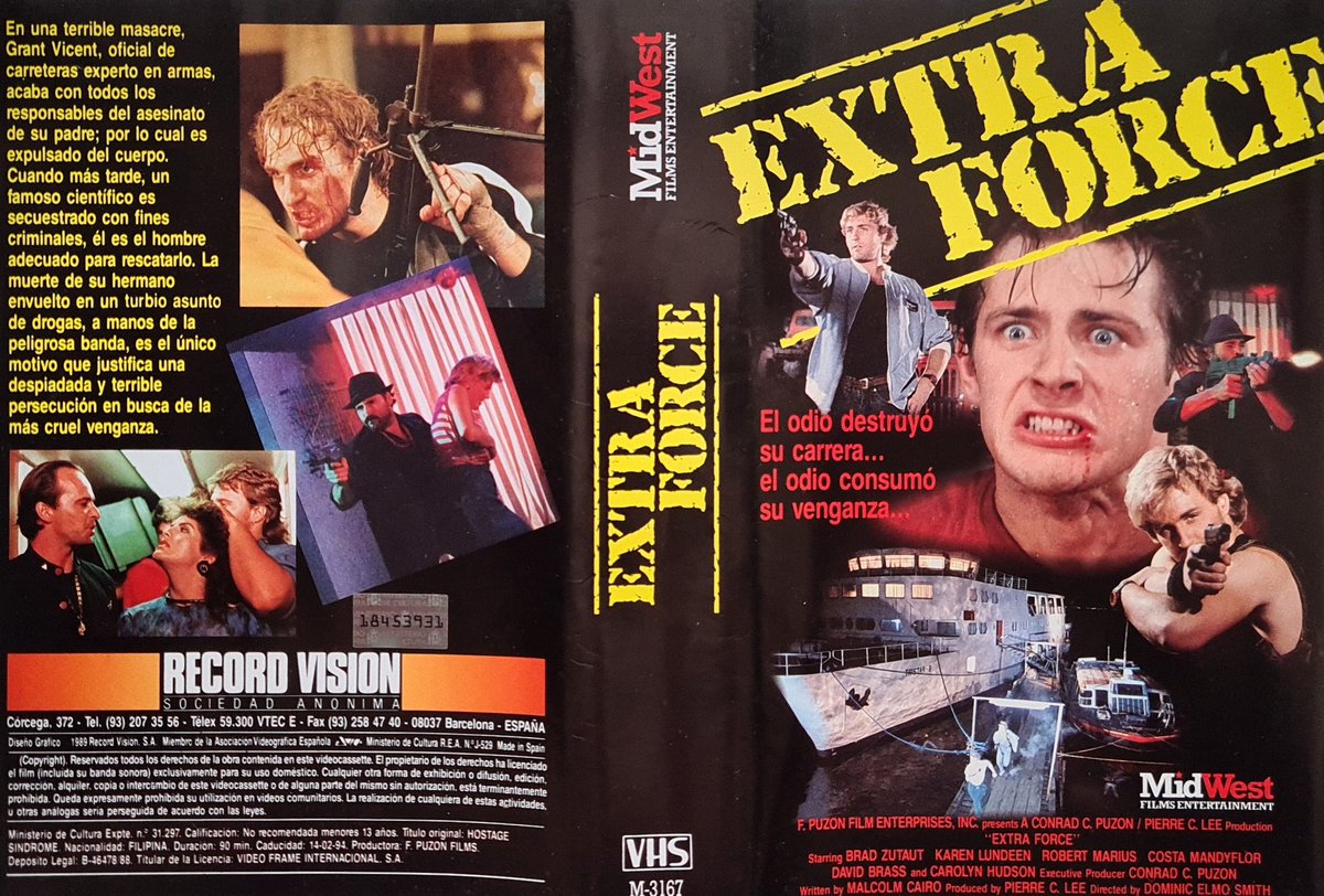 Georgie_84's tweet photo. Tonight’s film choice: Extra Force/Hostage Syndrome (1988)
Costas’ film debut… back when he was known as “Costa Mandyflor 🤪”
@CostasMandylor
#costasmandylor #nowwatching #nw #extraforce #hostagesyndrome #saw #sawx #sawxi #markhoffman #detectivehoffman #shawneesmith https://t.co/lYubbRSaGp