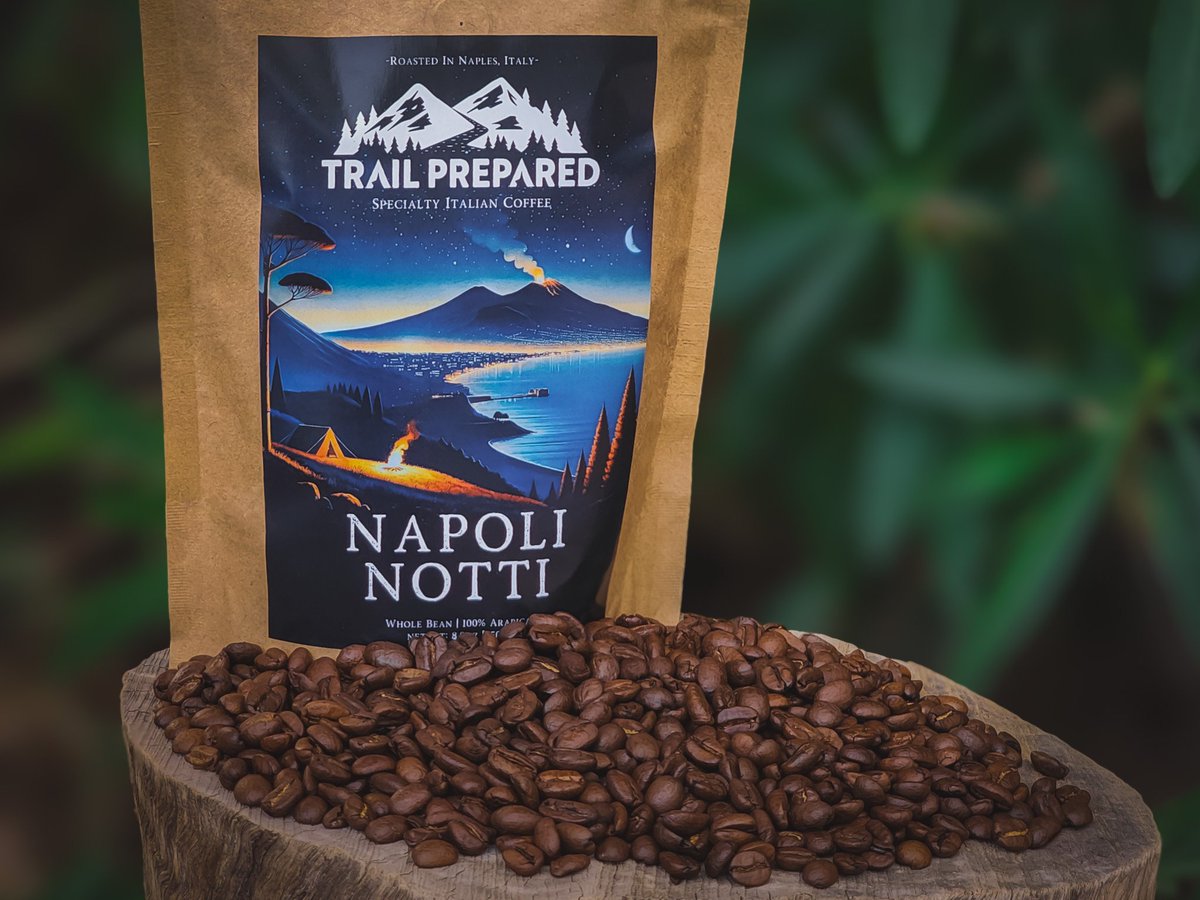 TrailPrepared's tweet photo. 🔥 NEW Limited Edition Coffee Alert! 🔥

Introducing Napoli Notti, our newest specialty-grade coffee from Trail Prepared! 🌋

Sourced from the lush coffee farms of Costa Rica and roasted fresh in Naples, Italy, this unique single-origin is a sensory journey you don't want to miss. 🌎☕️

With its rich, bold flavor profile and a touch of Neapolitan craftsmanship, Napoli Notti is the perfect companion for your next adventure—whether you're hiking trails, gathering around a campfire, or simply enjoying quiet moments at home. 🏞️🔥

⚠️ But here's the catch: It’s a limited edition, roasted in a small batch, so once it's gone, it’s gone!

👉 Tap the link in bio to order now and treat yourself to the taste of Naples. 🇮🇹❤️

#NapoliNotti #TrailPrepared #YouBelongOutdoors