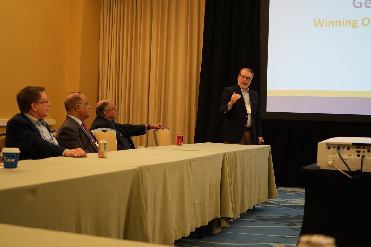 AALN_leaders's tweet photo. We were excited to welcome new chairs to our round table session at #AUPN2024! In this session, AUPN President and Moderator, Dr. John England, was joined by speakers Dr. Clifton Gooch and Dr. Brett Kissela to share advice and lessons learned. 

#neurology https://t.co/ZeiF25a7xF