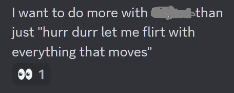 When 'the bard' character from your campaign suddenly wants to become a character with depth.