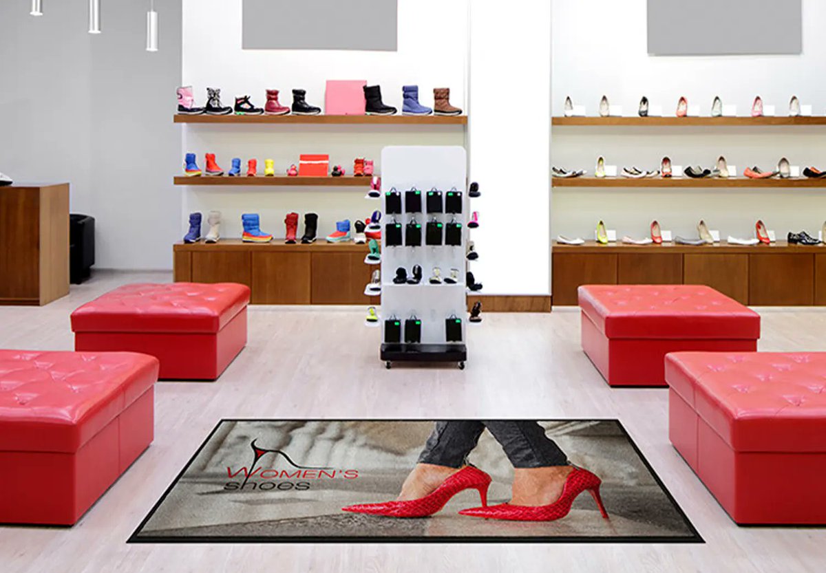 CreativeMats's tweet photo. One of our most popular entrance mat products are custom branded soft logo mats. The benefit of these products besides their attractive appearance and dirt and dust control benefits are that full-colour logos, graphics . https://t.co/H76K9L3UjK https://t.co/tv6GoEJs7D