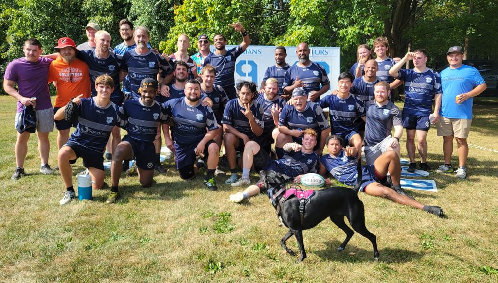 BadgerKings10's tweet photo. @MilwaukeeRugby @usaclubrugby @MilwaukeeRugby win in a slugfest in Milwaukee today over a tough Milwaukee Black n Blues squad 19-12 in WI Men's D3 play. https://t.co/ljagVkzMWK