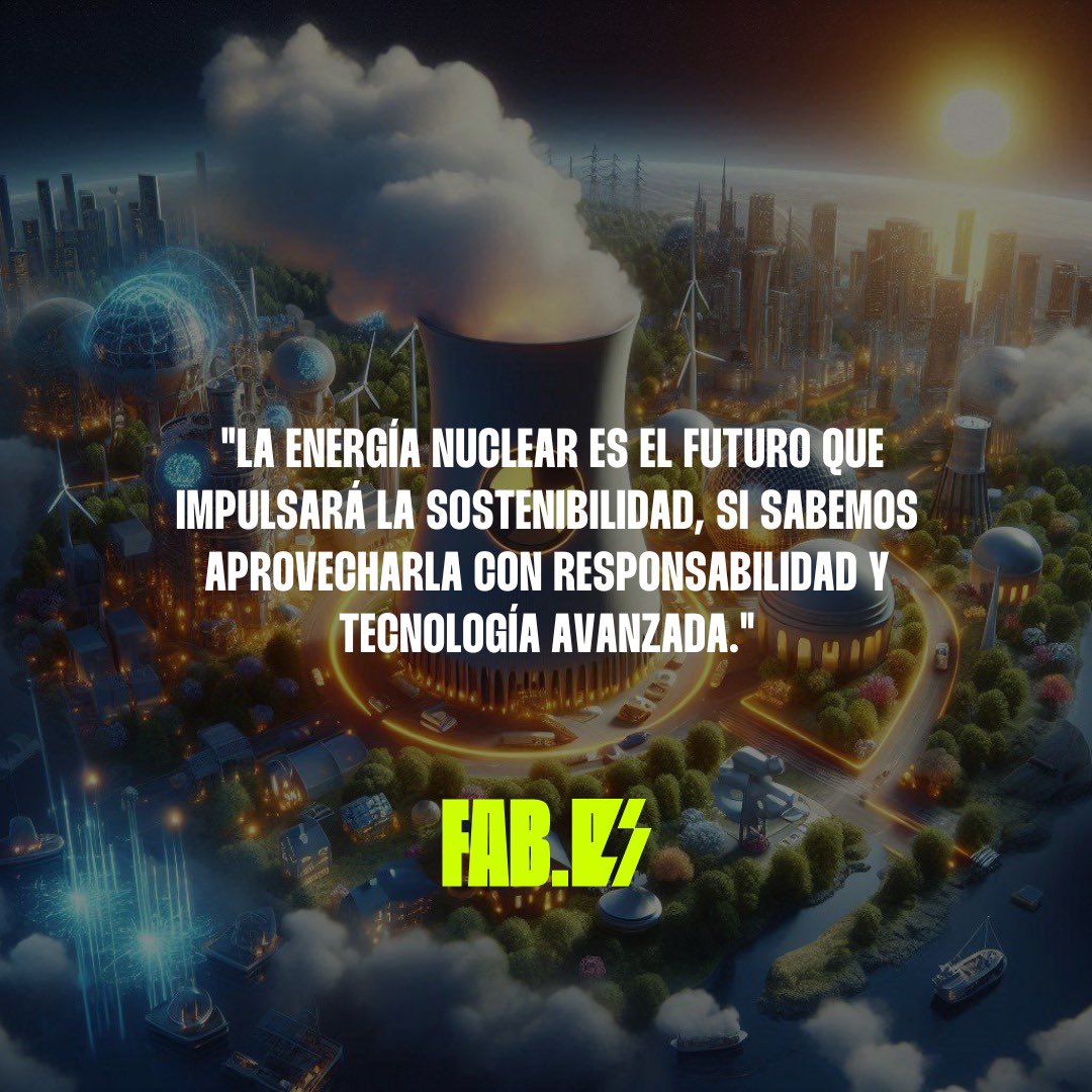 fabienberrier's tweet image. La energía nuclear tiene el potencial de ser clave para un futuro más limpio si priorizamos la seguridad y la sostenibilidad. 

Con avances tecnológicos y regulaciones
adecuadas, podemos minimizar riesgos y maximizar beneficios para nuestro planeta. 🌎🌱🙌🏼 #EnergíaNuclear #fabe