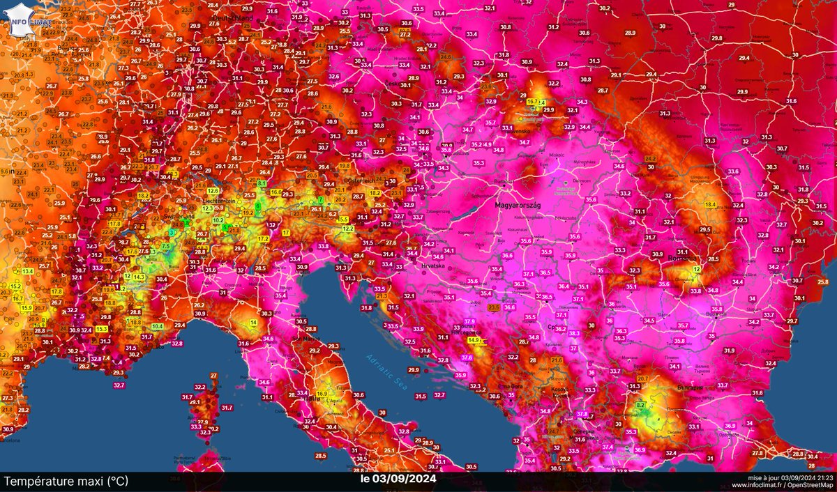 SergeZaka's tweet photo. Non, mais, on nage en plein délire en Autriche !
➡️Début septembre, après un été exceptionnellement chaud, on frôlait le record national de chaleur en Autriche avec 35.9°C. On s'inquiétait des fortes chaleurs pour le maïs.
➡️Aujourd'hui, il est détruit par la neige.
🫥Que dire ? https://t.co/7ZF8CZmIx2
