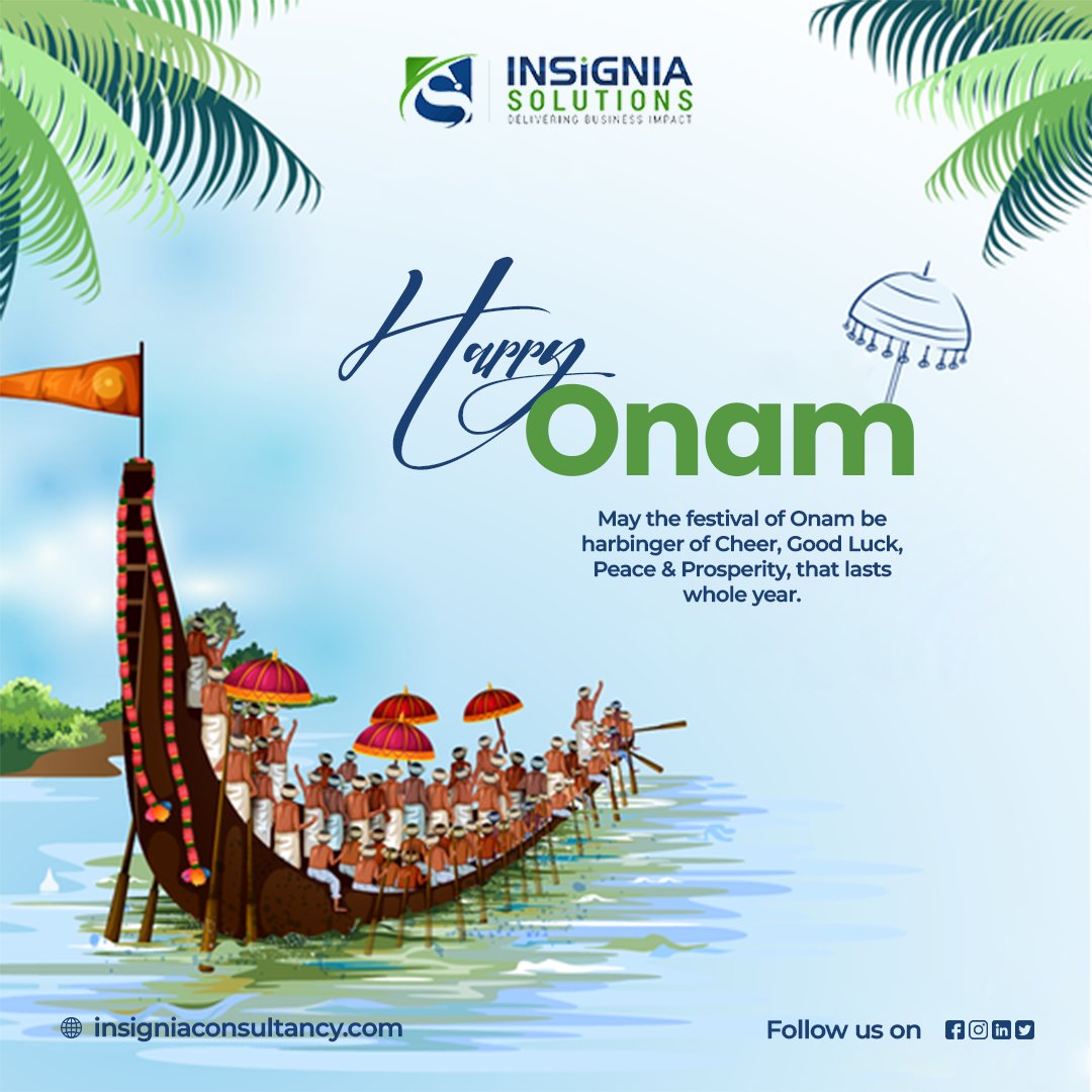 InsigniaSolu's tweet photo. Embrace the spirit of renewal and let the festive season inspire growth and happiness. We at Insignia Solutions wish you and your loved ones a beautiful and blessed Onam!

#onamcelebration #OnamFestival #Pookalam https://t.co/1MQRJtIgcU