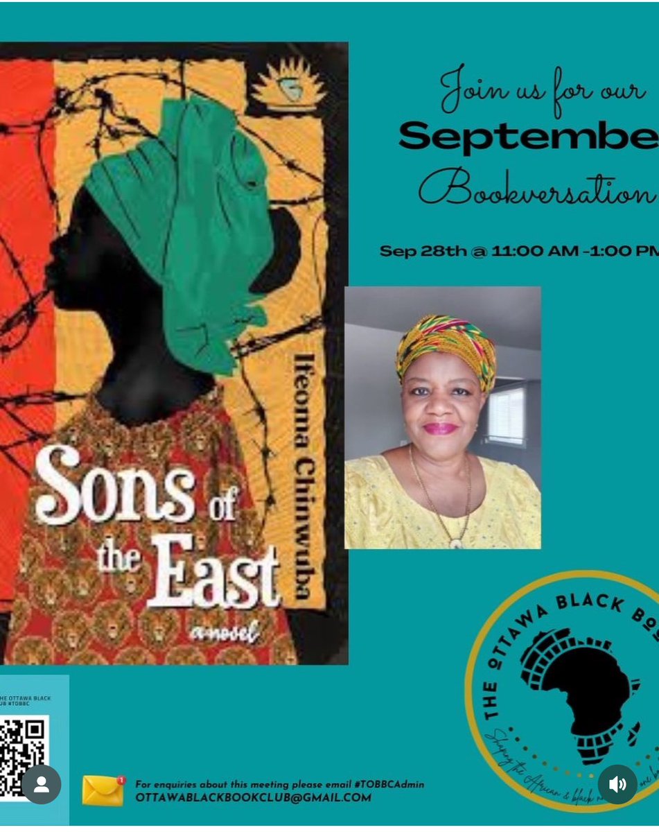 Join us this September as we chat with Commonwealth Prize Short listed author and former diplomat Ifeoma Chinwuba