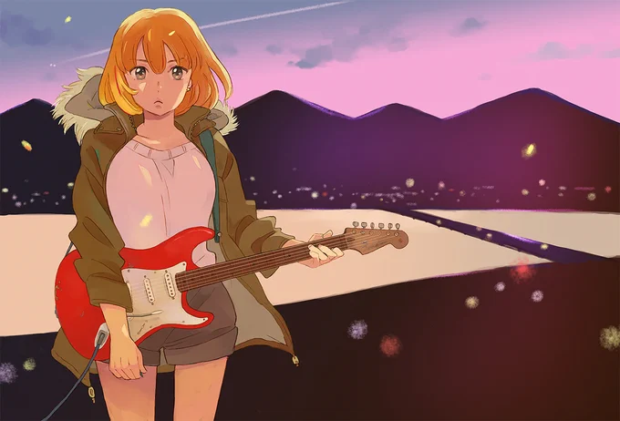#皆さんラフと塗った後を見せてください 