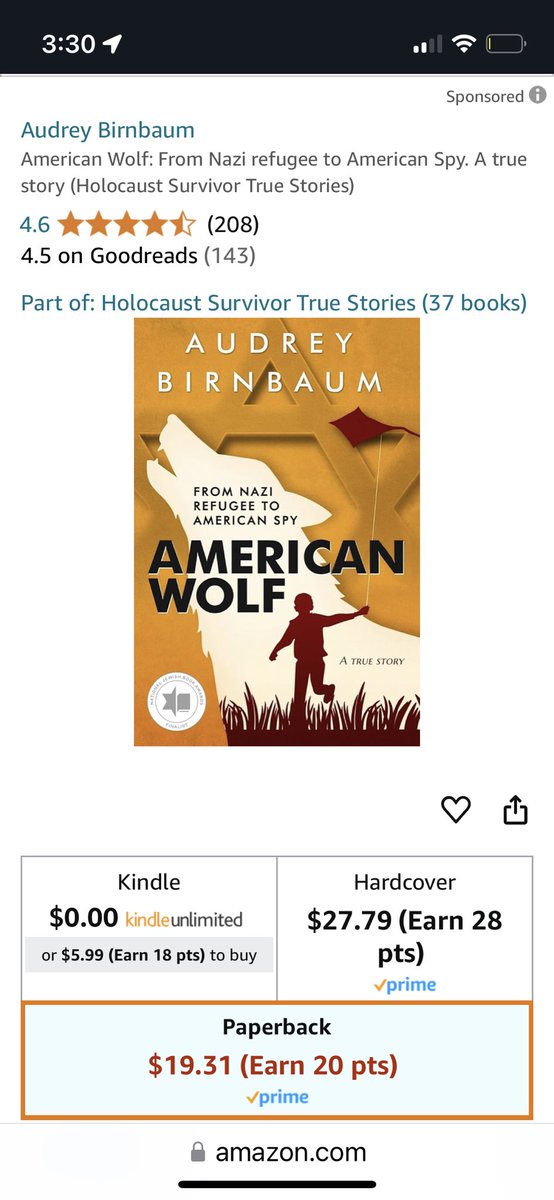 jbharrisbooks's tweet image. I went to leave a review for 1 of the books I read in consideration of #futurefamousauthors #americanwolf thinking I’d help the author out. Then I saw she had jumped from 21 reviews to over 200 in just a couple of weeks. Turns out, I may need her to lift me!
#authorlife #books
