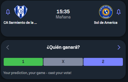 GildoTips's tweet image. Mañana hay una nueva jornada del #FederalA y en #GildoTips advertimos del triunfo de Sarmiento de La Banda. 

👉 10 triunfos en 11 partidos como local para el conjunto santiagueño en este torneo.

En BET paga 1.65. No duerman.