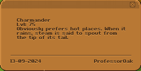 Tee_habbo's tweet photo. ProfessorOak is asking me to help find trainers for Lvl 75 Bulbasaur, Charmander, and Squirtle who need to be adopted. 

Like and RT - for a chance to be the trainer of either Lvl 75 Bulbasaur, Charmander, or Squirtle. I'll pick all 3 winners on Monday. 

(This is a Habbo Pokemon Event by user "ProfessorOak" )