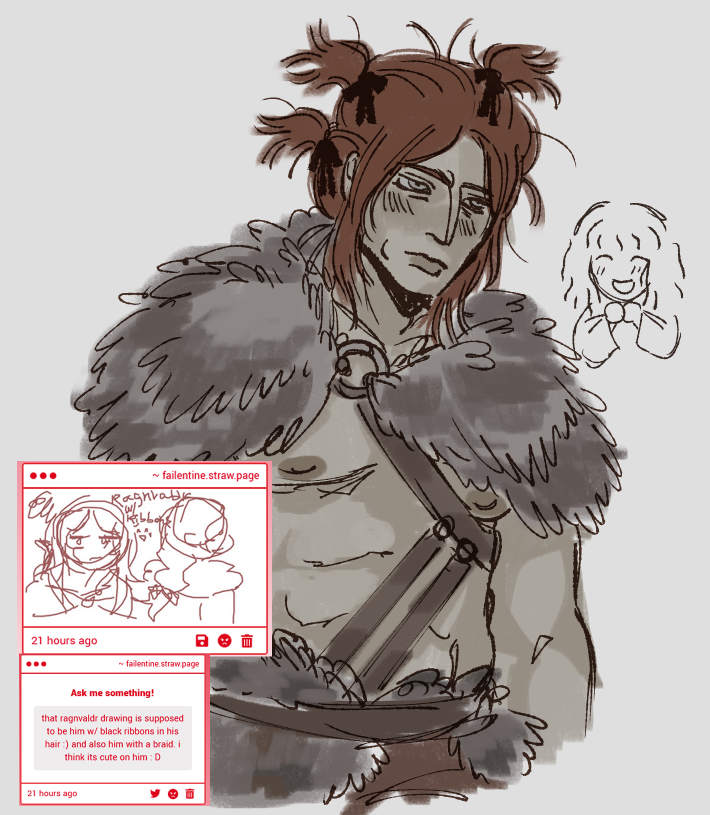 failentineland's tweet photo. thank youfor thew cute rag !  if i had to pick id say my second favorite moonscorch is dysmorphia shes just impossible for me to draw lolol https://t.co/k6tKzduoye