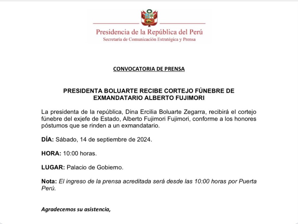 Medio Perú se incendia mientras el gobierno se viste de alfombra para el pasacalle de un delincuente.

Pobre país.