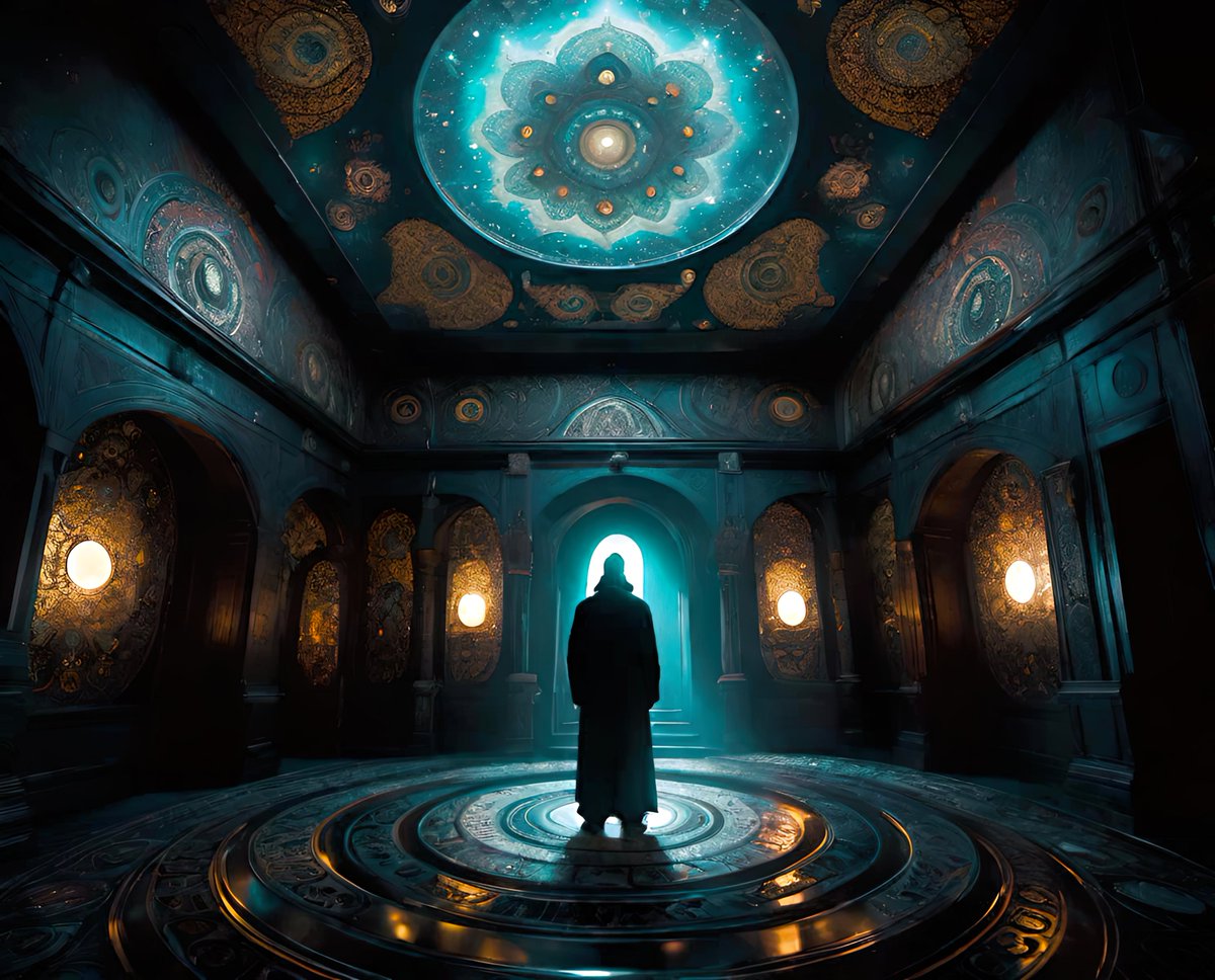 xalieri's tweet photo. Houses of Night and Day, set 2. 3 of 3
#HouseofNight #InteriorDesign #LightingIssues #LessThan #CozyComfort #IComeHereForTheAmbience #WeirdArt #PsychologicalLandscape #ImSureItMustMeanSomething
#DarkArts #DigitalArt #AIAssistedArt #AIArt #WomboDream #StableDiffusion https://t.co/VqOswW2jtz