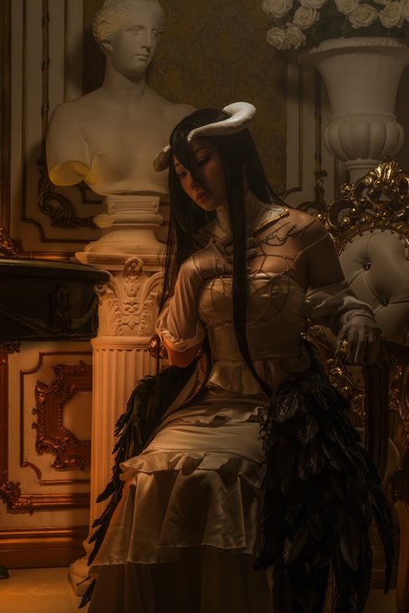 Albedo Overlord Cosplay ✨ https://t.co/YWe1gaZTvP