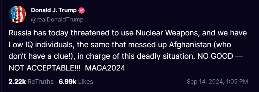 Tron (@1776Tron) on X