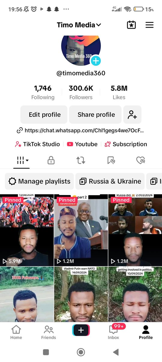 Timothy78744008's tweet photo. Congratulation to us, we hit 300k on tiktok, a big thanks to each and everyone who made this possible.🙏🏿 https://t.co/bmhqd0IRBy