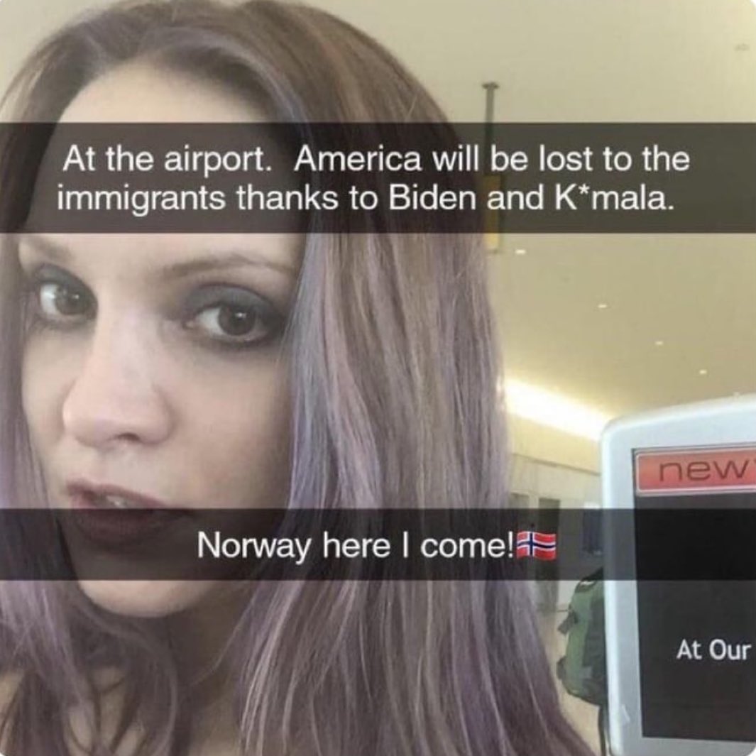 “I hate immigrants. Time to become one myself!”