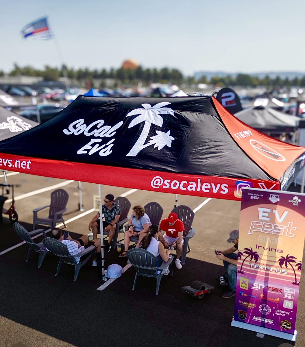 SoCalEVs's tweet image. Good Vibes &amp;amp; Great People at #EVfest