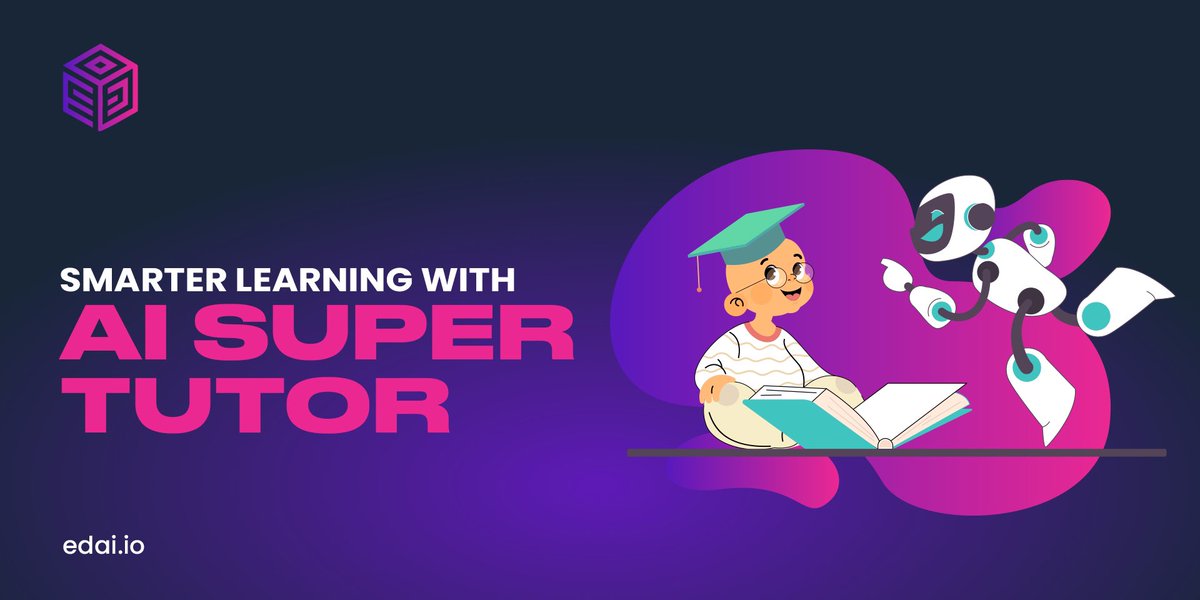 EDAI_io's tweet image. 📈 EDAI’s AI Super Tutor makes learning smarter. By analyzing your performance, our AI customizes content to suit your needs, making sure you’re always challenged, never overwhelmed, and continuously growing. This is the future of education, today. #LearningWithAI