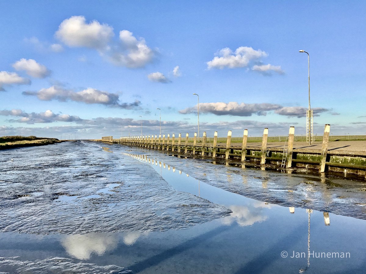 Noordpolderzijl in de Stilte van het Wad