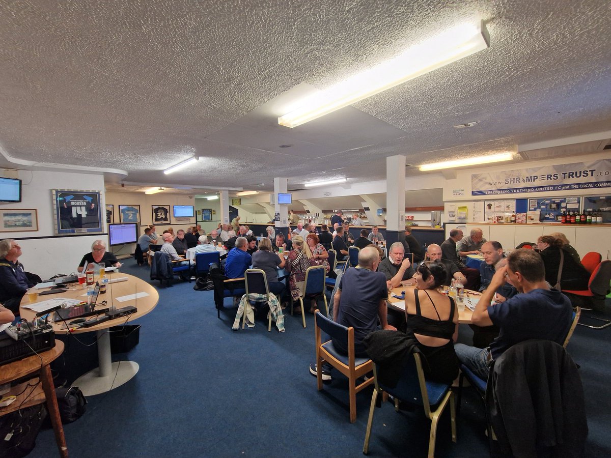 Thank you to our attendees at another thoroughly enjoyable quiz night, where we've raised around £500 for the Shrimpers Trust 👏

A special thank you also to Alan Perry, who will soon leave our board. He has been a tremendous asset, helping to raise significant sums of money 💙🦐