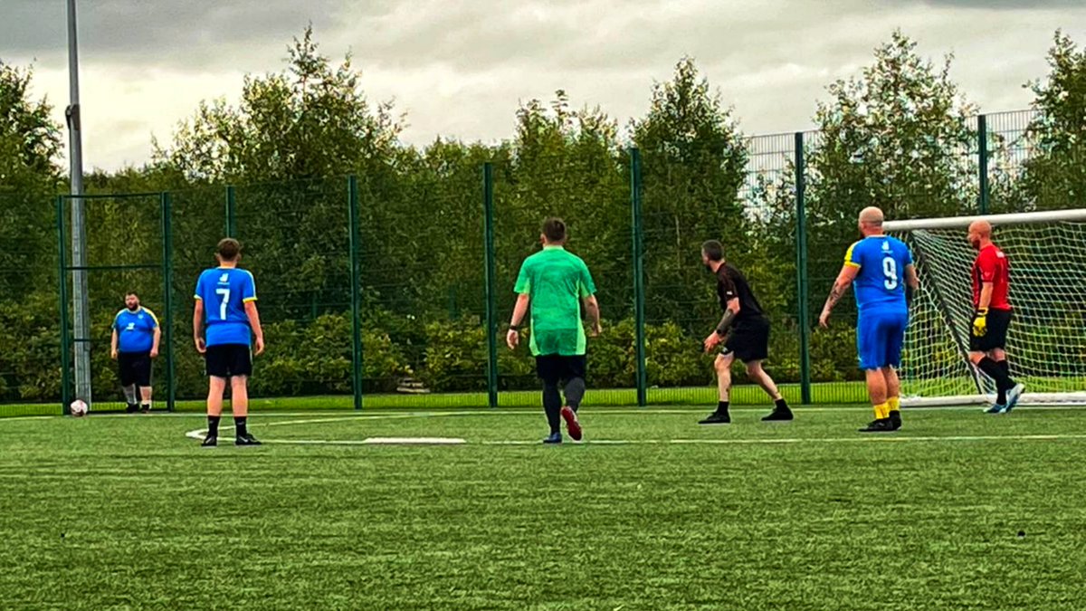 Back in the swing of it 💪🏼⚽

#C9FC | #FootballForCharity 💙