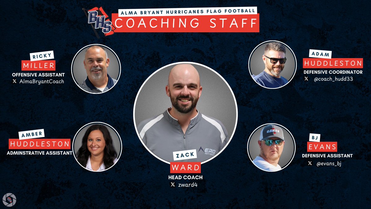 almabryanths's tweet photo. 2024 Alma Bryant Flag Football Coaching Staff
#BuildingALegacyTogether #MakingADifference 
@dsprinkmcpss @evans_bj @coach_hudd33 @zward4 @Cane_Athletics @CanesFlag @AlmaBryantCoach https://t.co/z2D8yXsjcW