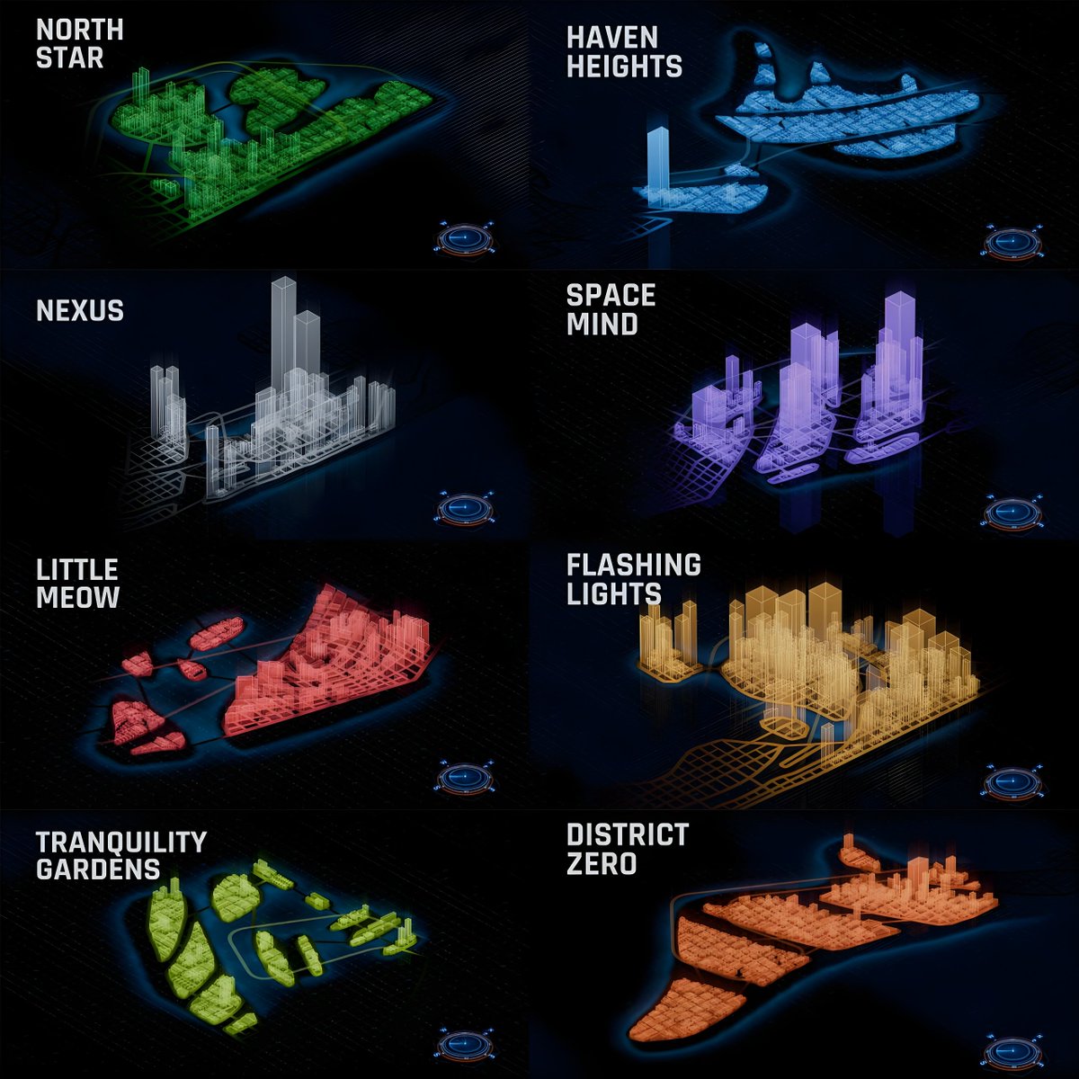 WilderWorld's tweet image. Dev Log Education Series Continues 📡

The Island contains 4,444 plots within eight unique neighborhoods, each with their own architectural specifications, zoning types and land plot size variations.

Read the full details here:
zine.live/dev-log-11/