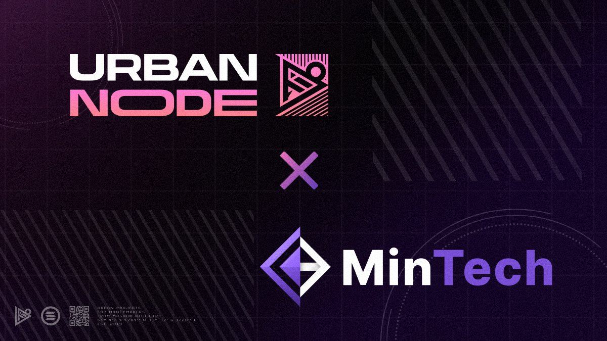 We’re excited to announce our partnership with <a href="/MinTechSOL/">MinTech</a> ! 👑

To celebrate, we're giving away:
- 1x 7-day trials to <a href="/MinTechSOL/">MinTech</a> 
- 1x 5-day trials to <a href="/urbannode_/">Urban Node</a>

Like, retweet, and tag 3 frens to enter! 👯