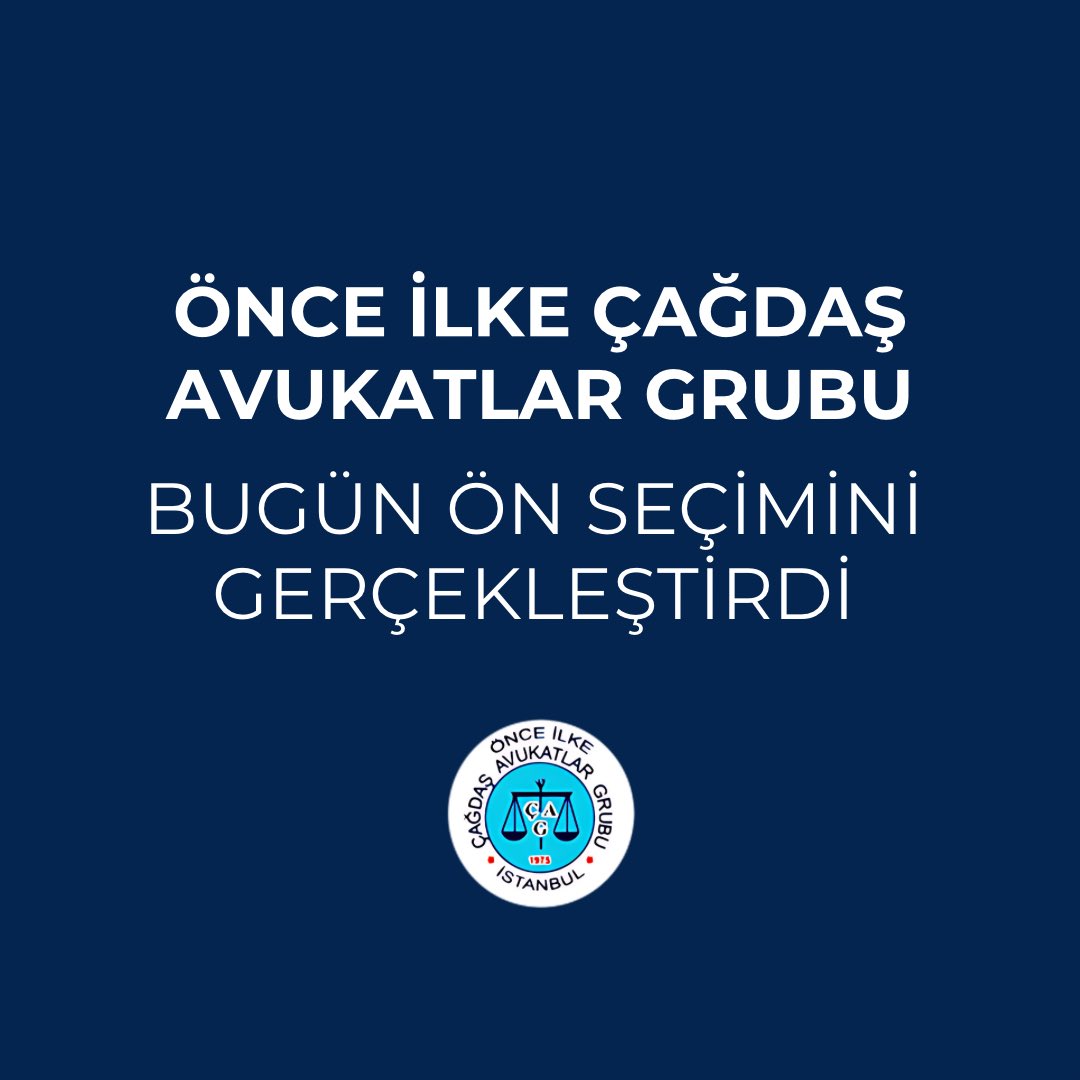 Önce İlke Çağdaş Avukatlar Grubu, bugün ön seçimini gerçekleştirdi.

286 üyemizin katıldığı ön seçim sonrası 285 geçerli oyun tamamını alan Av. Filiz SARAÇ / <a href="/AvFilizSarac/">Av. Filiz Saraç</a> , 19-20 Ekim 2024 tarihlerinde yapılacak seçimlere Önce İlke Çağdaş Avukatlar Grubu İstanbul Barosu Başkan