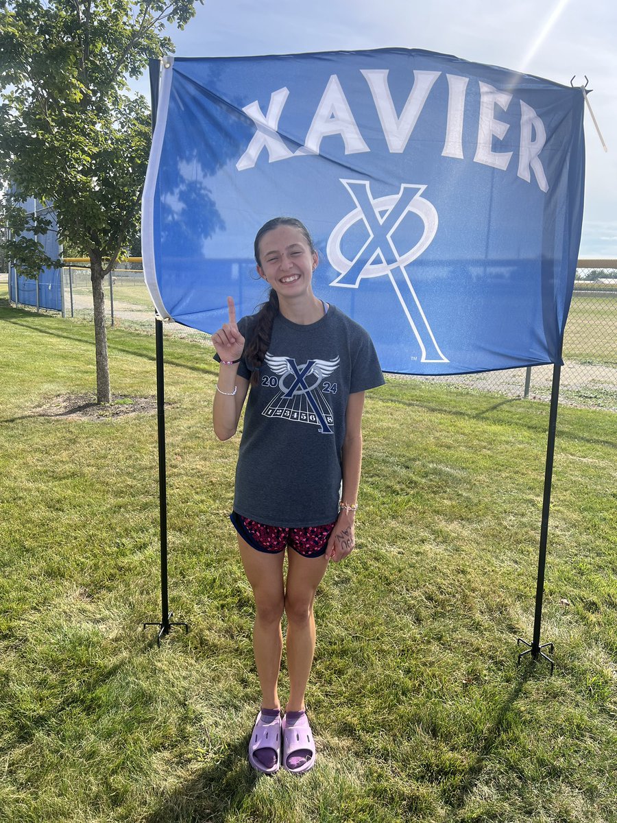 CRXavier_XC's tweet photo. Our boys’ and girls’ teams competed and placed 2nd this morning at the Benton Community Invitational!

Special shoutout to Mia Deegan for finishing first overall for the girls &amp; Andrew Allen who placed 3rd for the boys.
#WeAreXavier https://t.co/NiFoLqxBTA