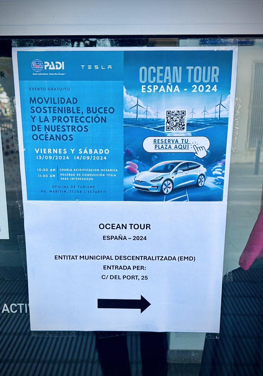 Manuel_Bustelo's tweet photo. It’s a wrap ! #OceanTour #Spain #Tesla #Padi — Next stop : #Ibiza !!! https://t.co/wxAsMNX8Gf