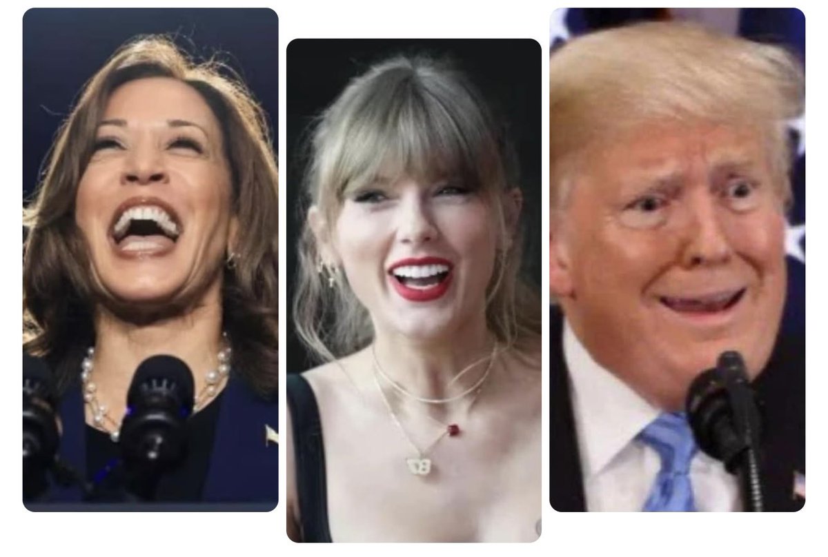 Trump and Vance have Kid Rock, Ted Nugent, Looney Loomer and a few irrelevant others. 

Kamala Harris and Tim Walz have Taylor Swift, Mark Hamill, Lady Gaga, Stephen King, John Legend, Oprah and many more. 

Drop a 💙 and Repost to thank them all for supporting Kamala and Tim!