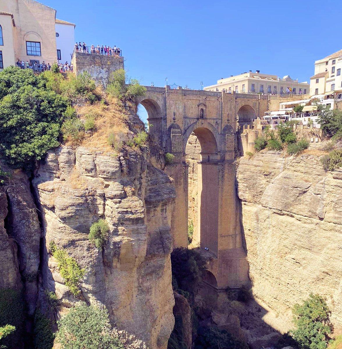Incredible weather in #Ronda today! One of our most popular destinations for days out! 🚌🇪🇸