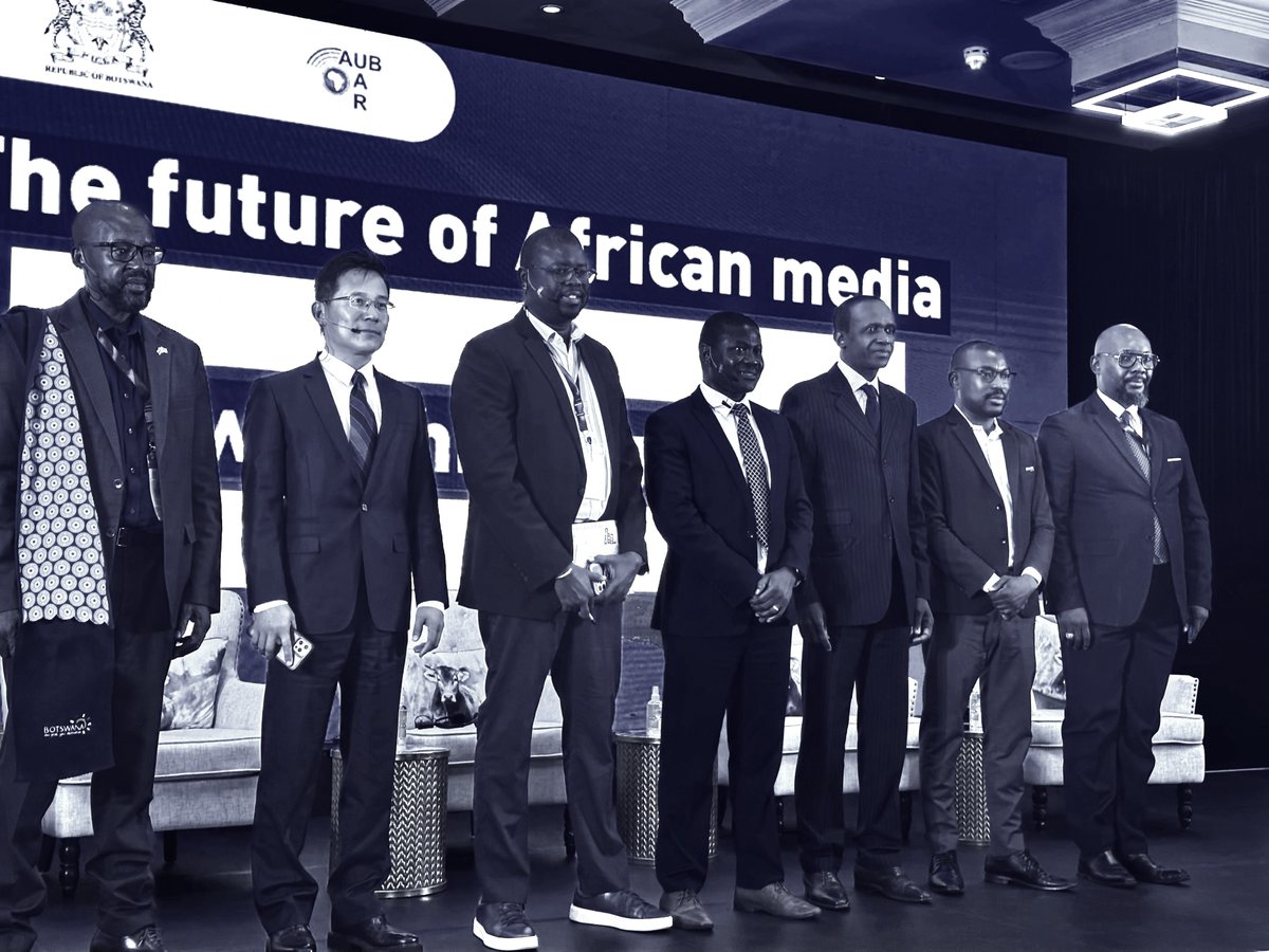 Five speakers each addressed one aspect of the issue: Dr. Ayub Robia, Director General of Tanzania Broadcasting Corporation (TBC), Dr. Christopher Mokone, Head of Transformation at the Ministry of Communication of Botswana,
