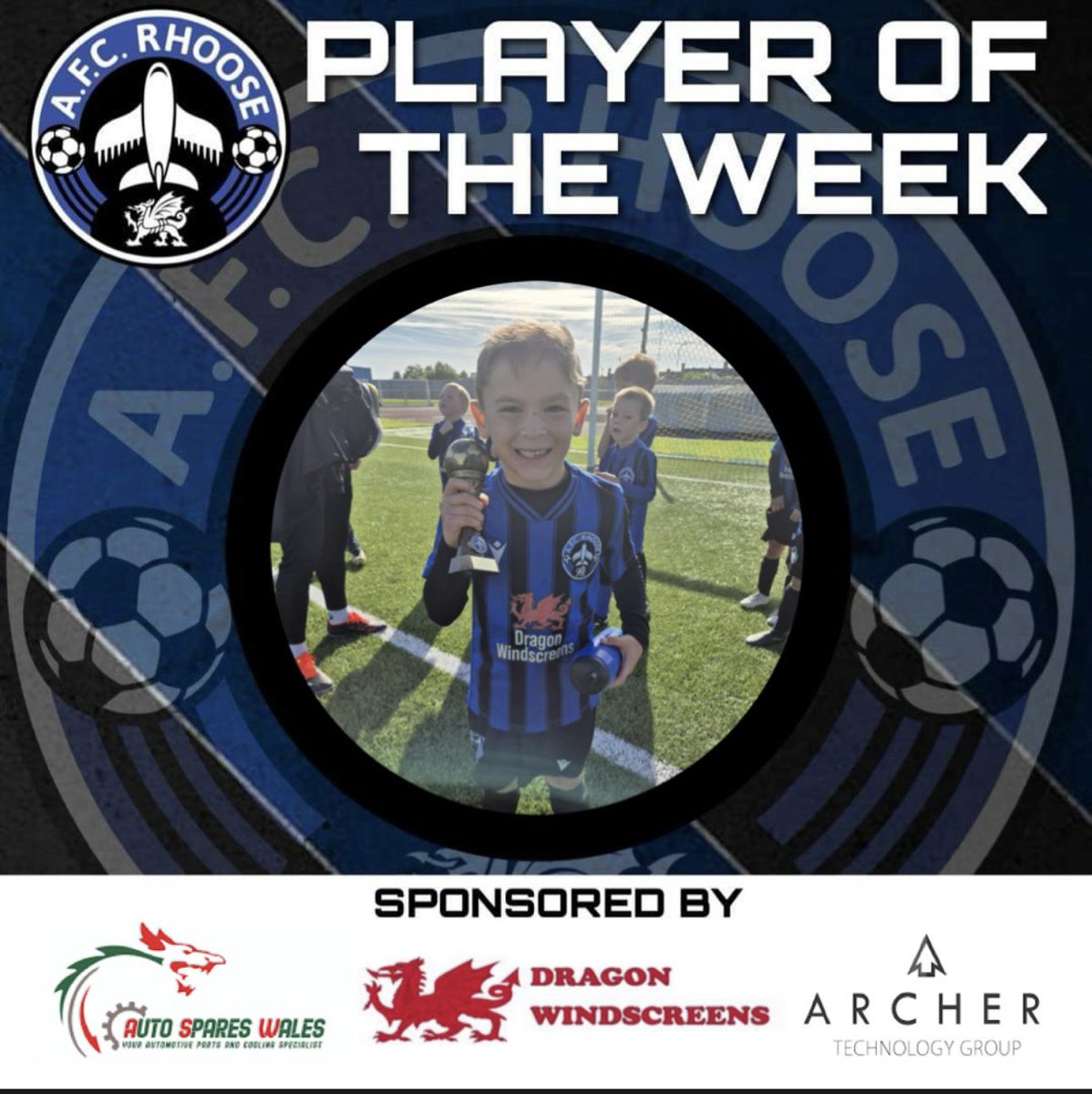 Wasn’t able to watch my youngest spud2 play today but heard he had a stormer bagging 4 goals and MOTM super proud ! Well done my boy ! <a href="/AfcRhoose/">AFC Rhoose</a> <a href="/CVSFA/">Cardiff & Vale Schools & Colleges FA</a> <a href="/valeadctech/">Vale of Glamorgan ADC</a> #potw