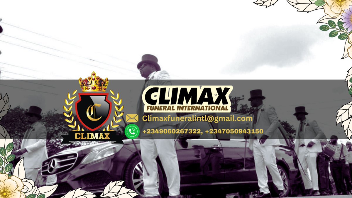ClimaxFuneral's tweet photo. Welcome to Climax Funeral International x handle! We're here to support families through life's difficult moments.

#FuneralServices #griefsupport #FuneralHomes #Celebrationoflife https://t.co/kBWvB9WwFA