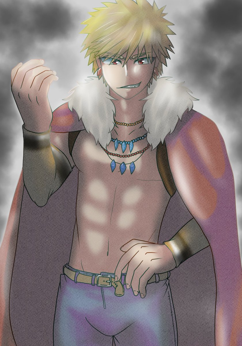 Gemini_Pro01's tweet photo. Fantasy Bakugou 😌

#bakudeku #kiribaku #kachako https://t.co/hOZDaTwx2A