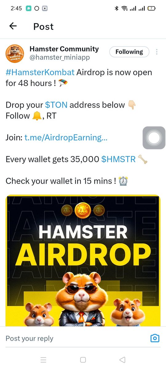 John_wick780's tweet photo. @hamster_miniapp UQD3puCc6_0qAdMMChI3s3WUZ0sMylSJpeHEfKGVYHCkN44K https://t.co/1md9ao8AXY