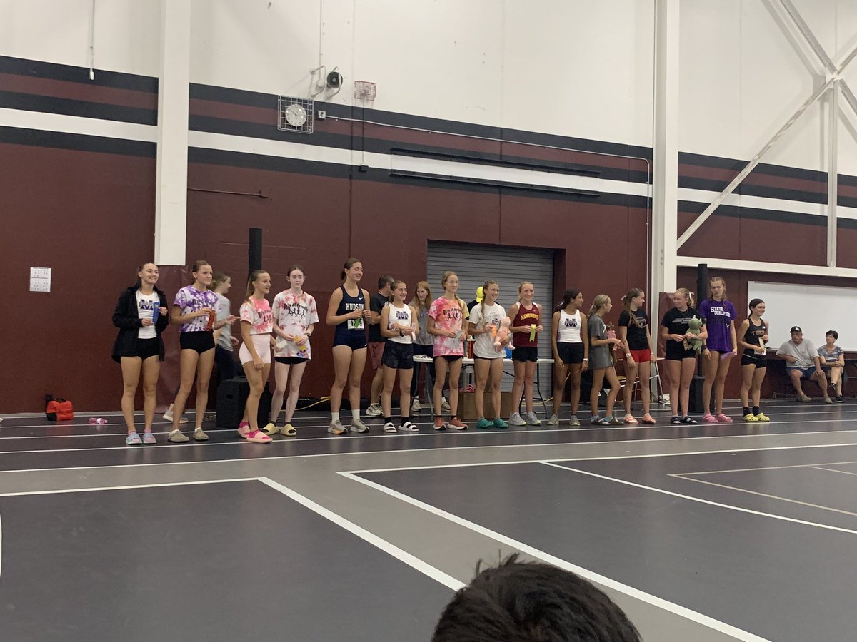 Mustang JV Girls Cross Country had finishers in 2nd (Joss T.) 3rd (Meg M.) 4th (Carly W) 7th (Ellie M.) and 9th (Addy R)… 5 in the top ten!  #gomustangs