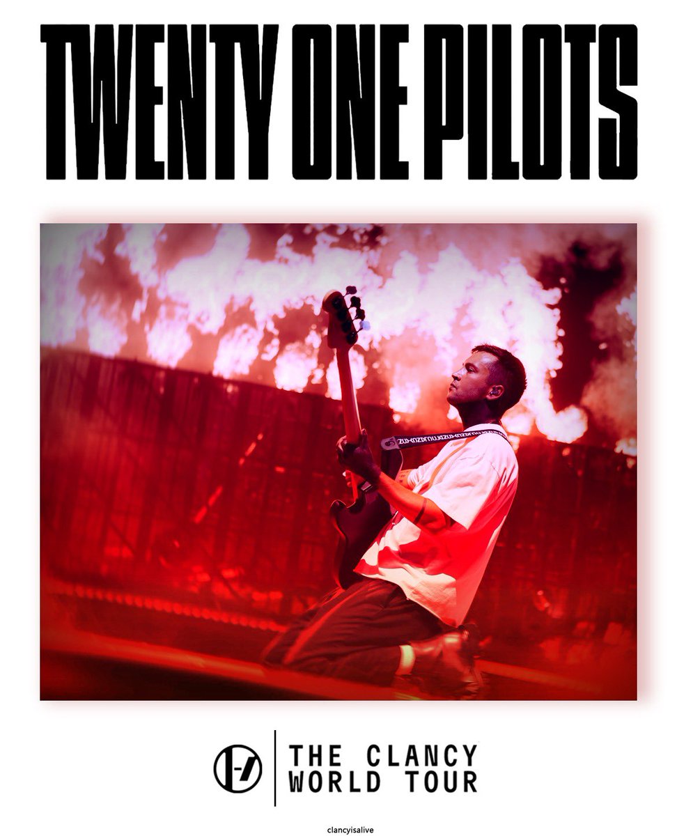 🔥 🔥🔥
<a href="/twentyonepilots/">twenty one pilots</a> <a href="/tylerrjoseph/">tyler jøseph</a> <a href="/joshuadun/">josh dun</a> #clancyworldtour #cliqueart #turkishclique