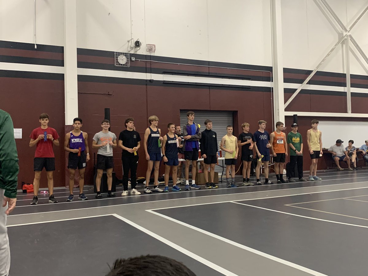 Boys Mustangs JV team went 1 (Caleb C), 9 (Oliver K) and 15th (Cole C) at Mustang Relays.