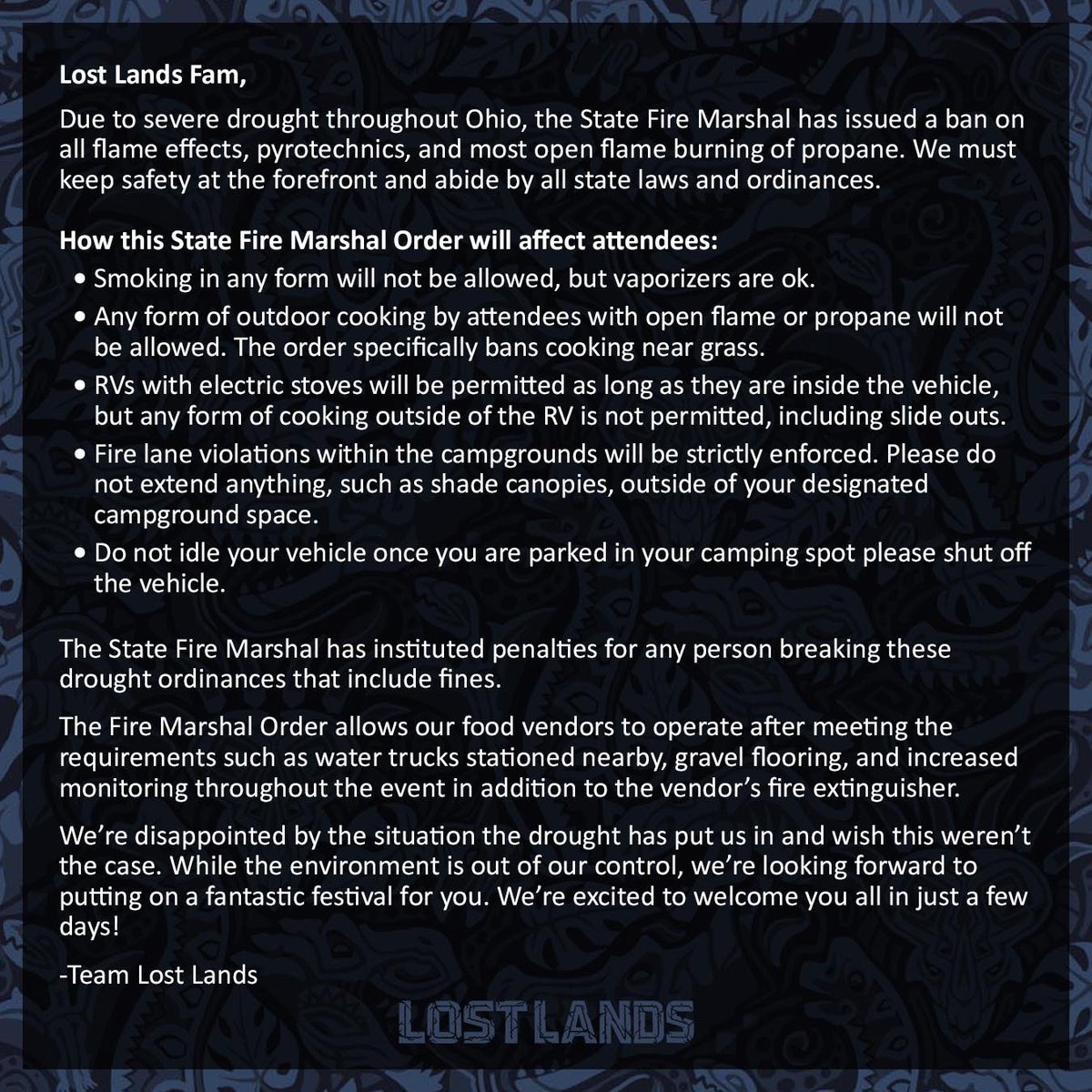 Lost Lands Festival tweet media