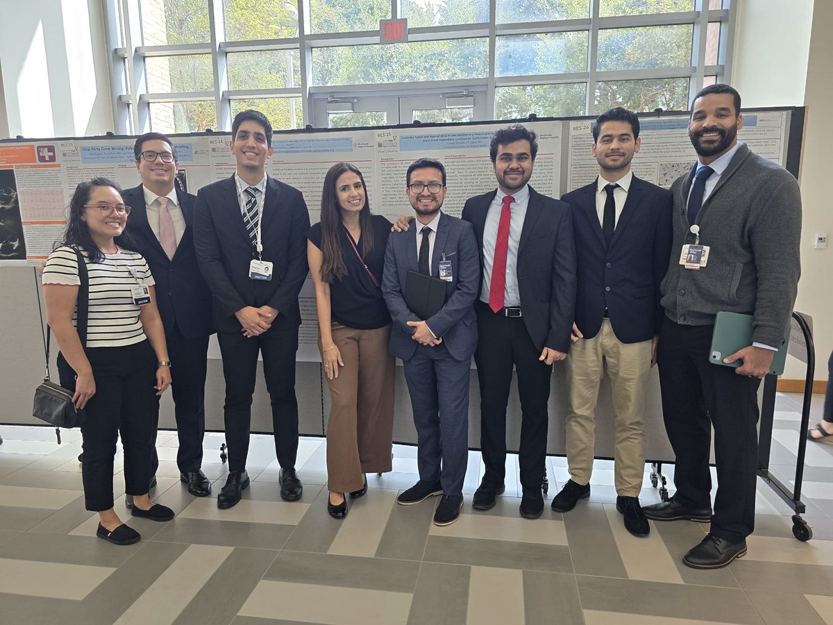utrgvhcaim's tweet photo. Just a few months into residency, many of us successfully submitted and presented our cases at the UTRGV Research Colloquium! 🎉🥳 This achievement was made possible by the incredible support &amp; guidance from our amazing PD and APD!😎💯
#MedTwitter #IMstrong #Residency #MedEd https://t.co/uynqkxDvsJ