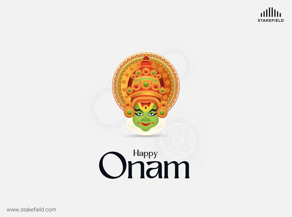 stakefield's tweet photo. Happy Onam! May your celebrations be as vibrant as the Pookalam and as fulfilling as the Sadhya. Enjoy the festivities with family and friends and create lasting memories.

#happyonam2024 #HappyOnam #Onam #Onam2024 #prosperity #OnamSpecial #stakefield https://t.co/O5TodrpTl9