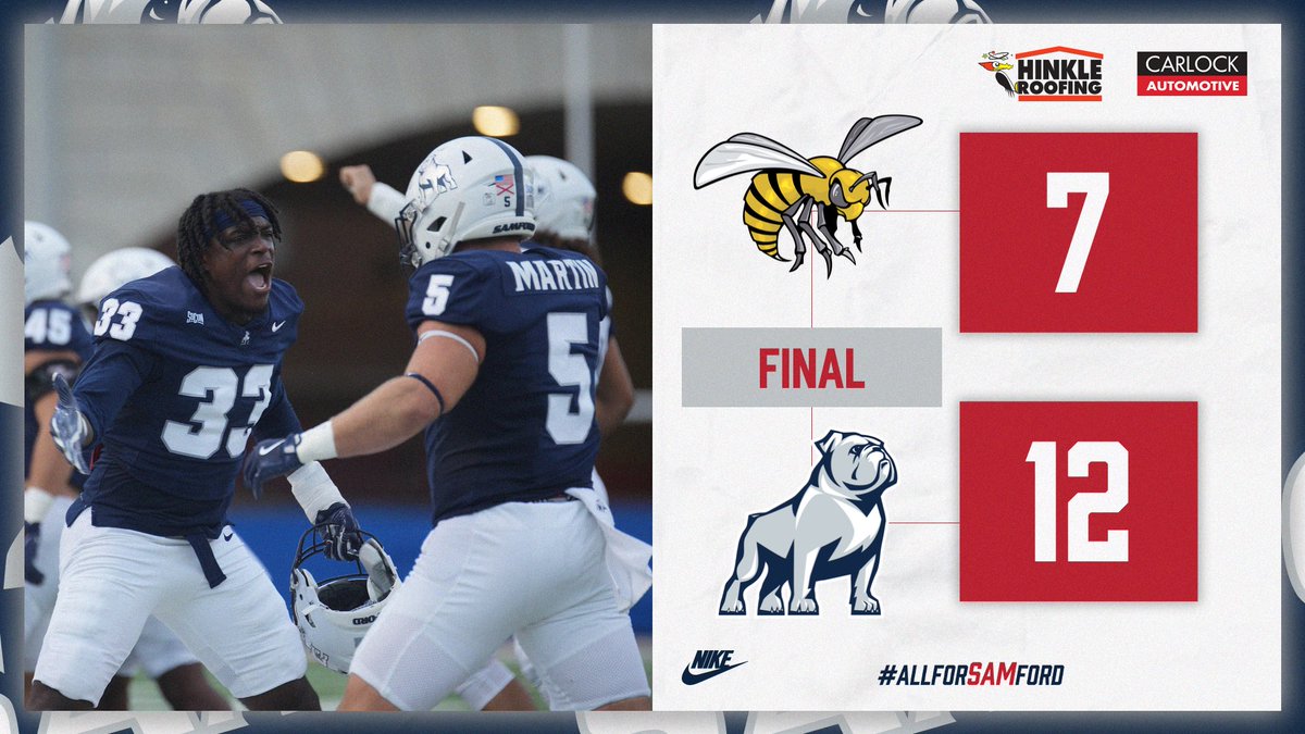 SamfordFootball's tweet image. Protected the house 👏

#HatchAttack | #AllForSAMford