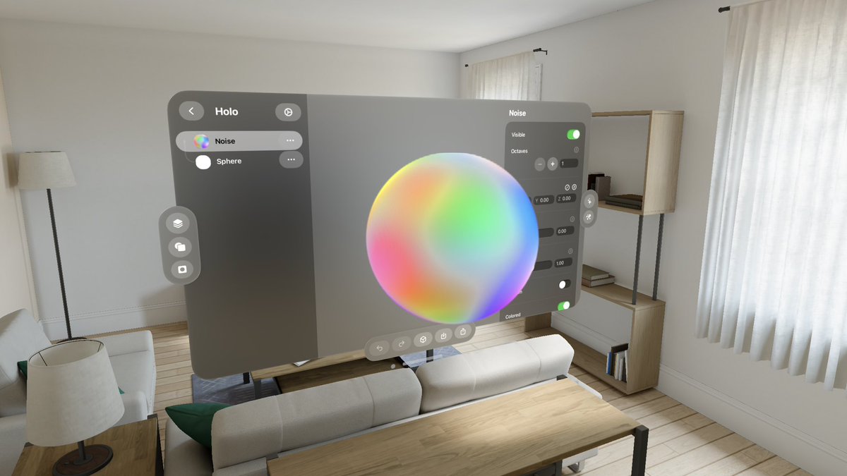 heestand_xyz's tweet photo. Holo 3D now on App Store! A new visionOS only app. It’s a 3D graphics editor with volumetric effects. Created with @8ruka1113 @nilnayem @scode43
https://t.co/BOvfghWHXJ https://t.co/us8kX15BfC