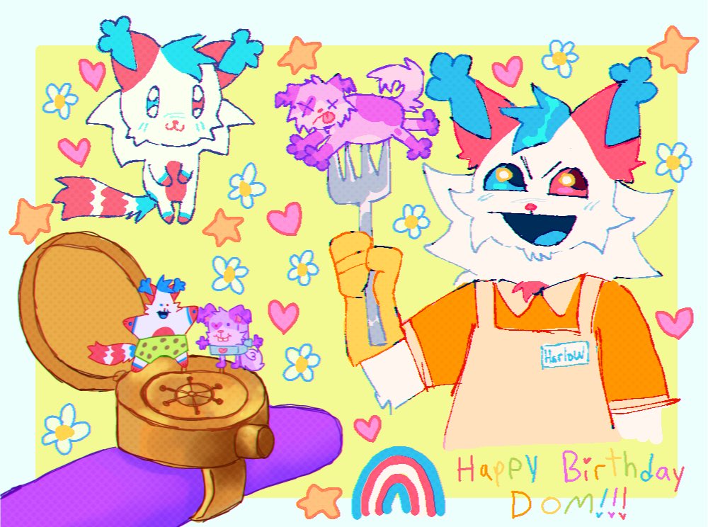 peskypawz_'s tweet photo. HAPPIE BIRTHDAY DOM #DomDay https://t.co/YGqp3jhM3A