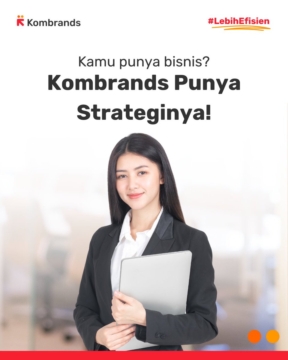 kombrandsid's tweet photo. Untuk kamu para business owners yang kesulitan menjalankan bisnismu, Kombrands siap bantu kamu dari awal! Mulai dari branding, strategi marketing, sampai eksekusi! Dengan Kombrands, semua urusan bisnis jadi #LebihEfisien. Yuk, konsultasikan kebutuhan bisnismu dengan kami! #Kombra https://t.co/01yBDjYKhd