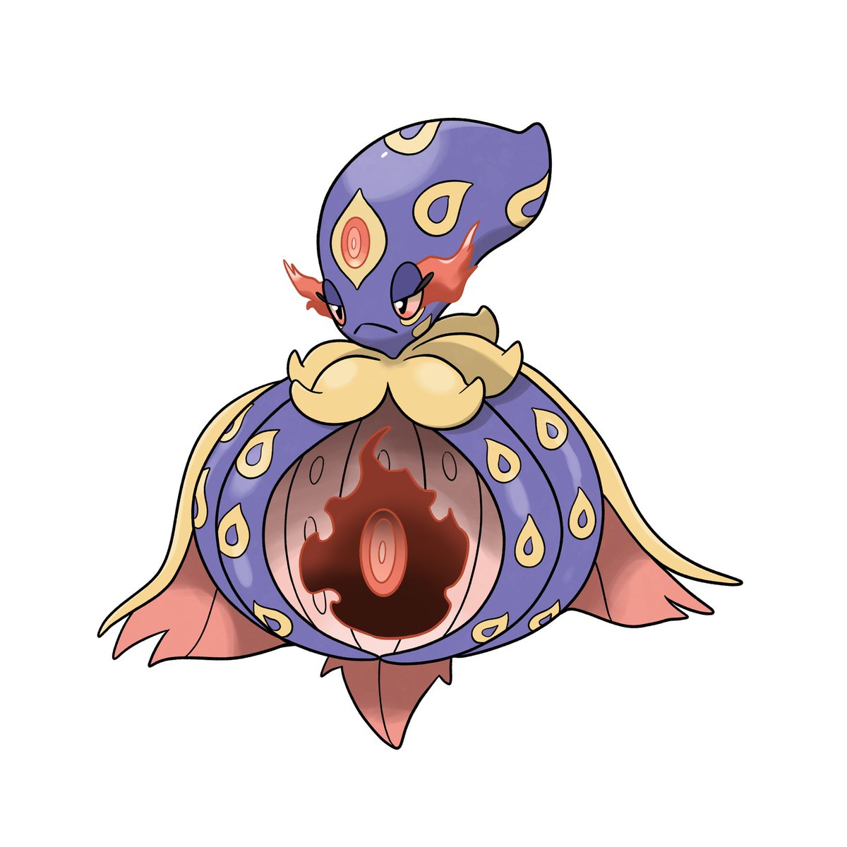 downramegas's tweet image. Meet mega Octortune, the fortune Pokémon. A fire and dark type. Based on the blue-ringed octopus, a fortune teller and dark matter. Originally designed by instagram.com/wispiedex?igsh… and redone by instagram.com/j.leonart?igsh…